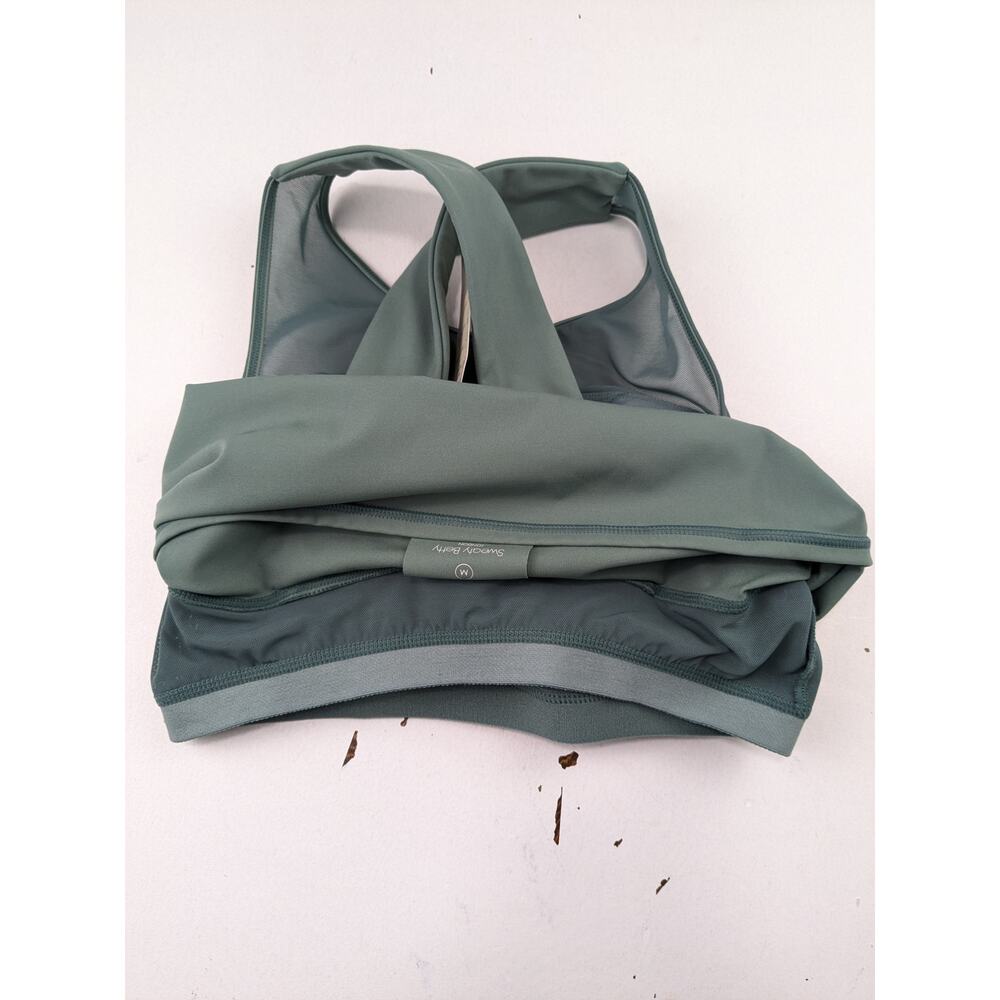 Sweaty Betty Power Illusion Workout Bra Tank - Sage - Picture 5 of 6
